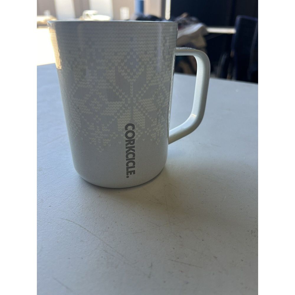 Corkcicle Triple Insulated Stainless Steel Mug w/Handle Fairisle‎ 16oz